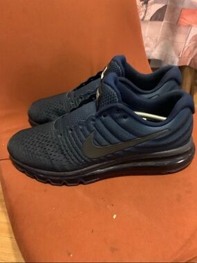 Nike Air Max 2017 navy blue  Size 12 NO BOX